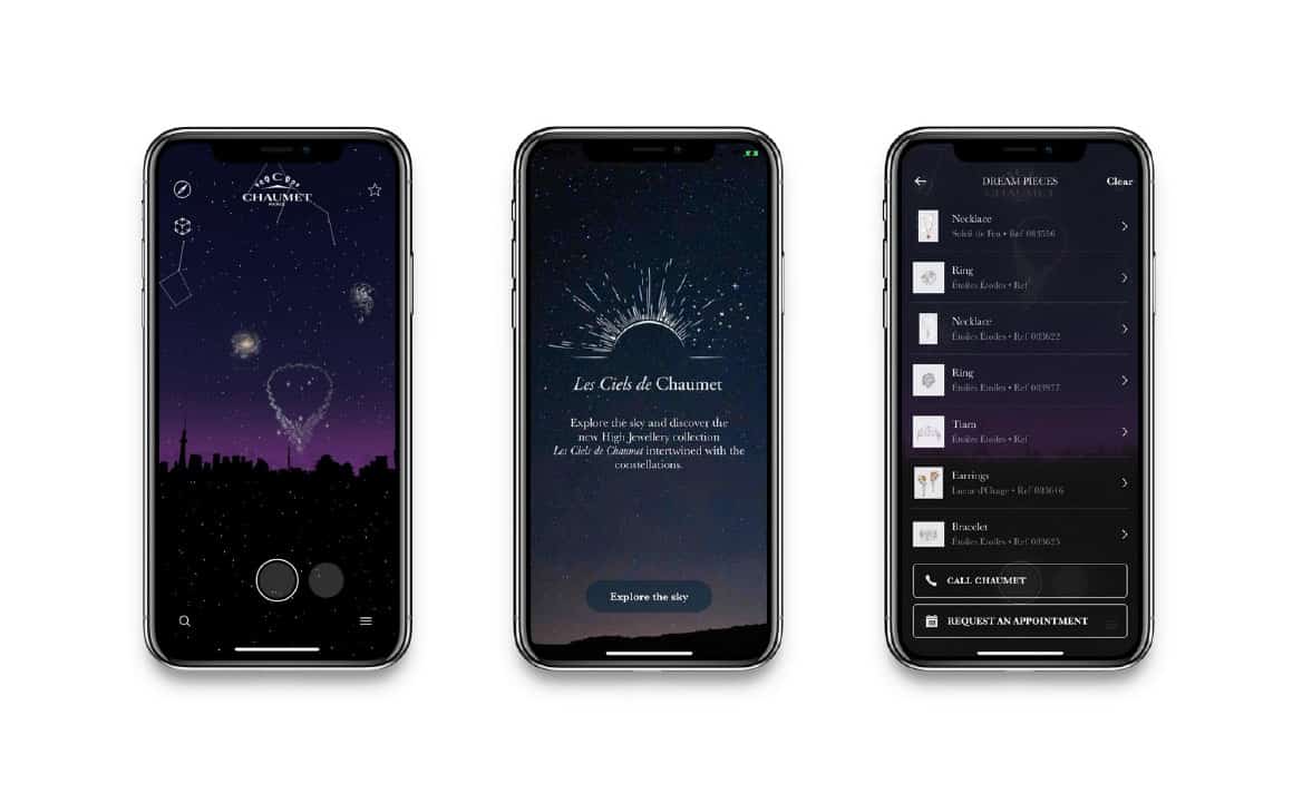 Chaumet lance l’application Chaumet In The Sky
