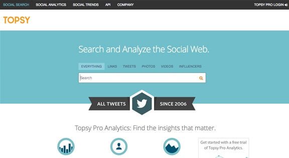 Retrouvez n’importe quel tweet avec Topsy